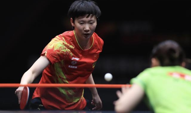 9体育-国乒TOP4再次包揽女单四强 这次是在世界杯的赛场
